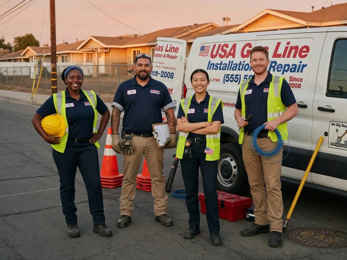 Gas Line Installation company in Unity, OR